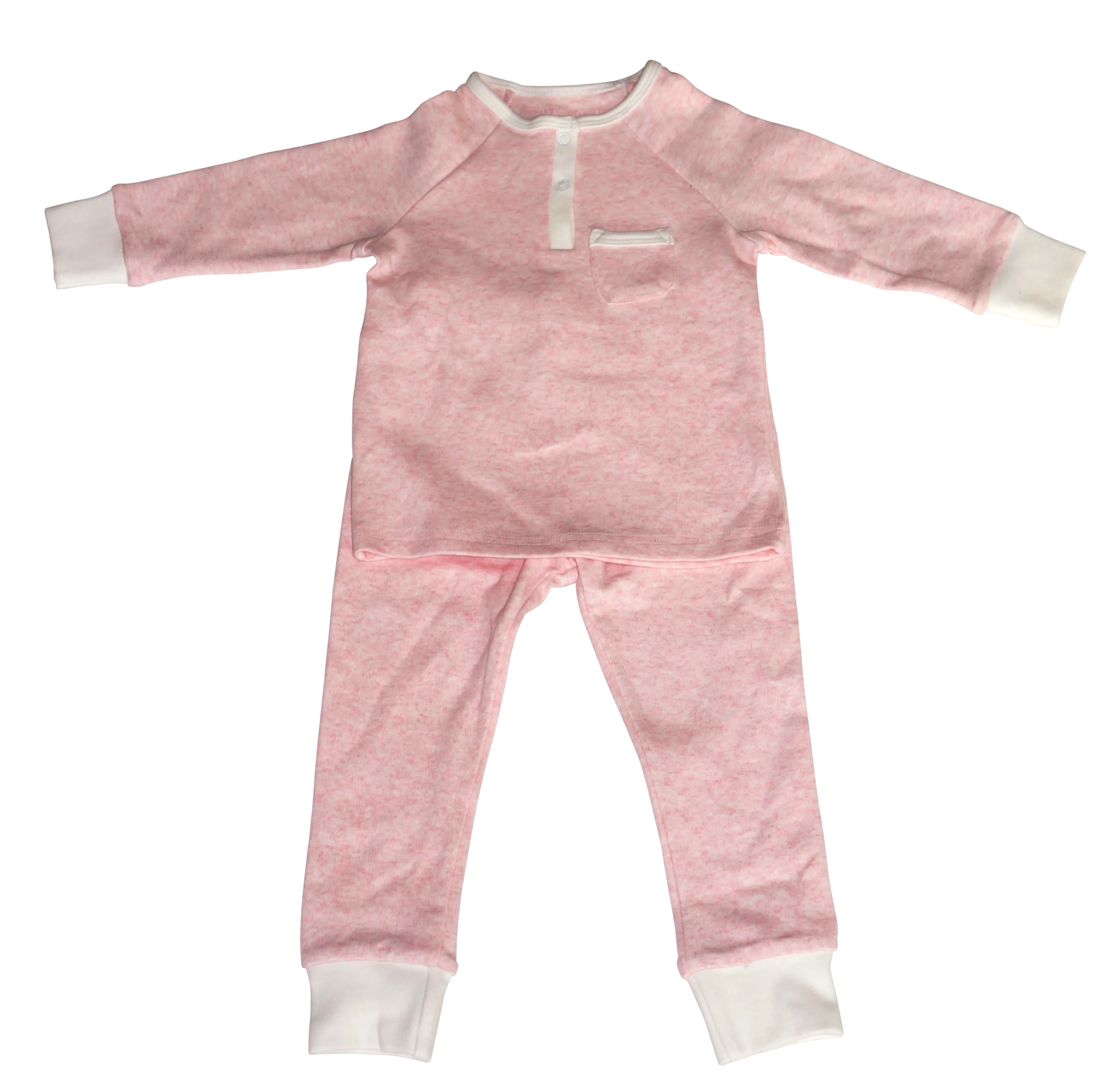 Hide N Seek Soft Pink Pajamas - 2 Piece Set