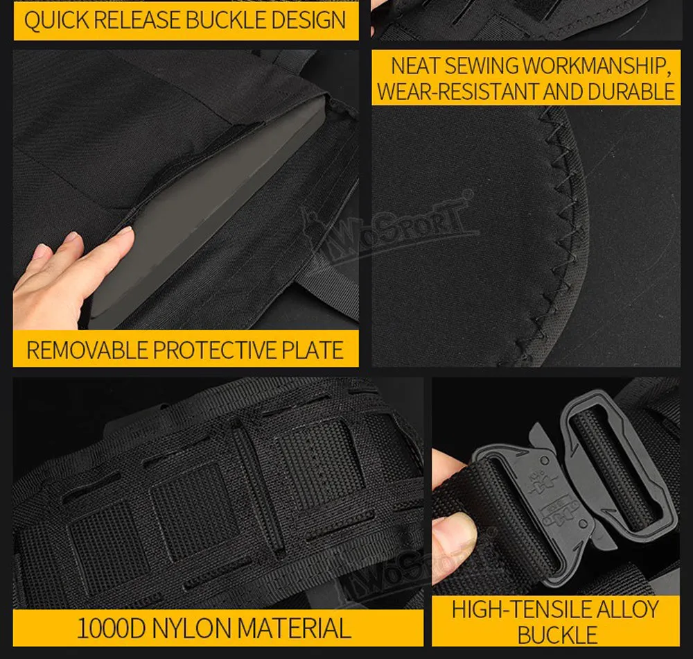 High Quality!Tactical Military Armor Fullbody Suit Set Outdoor Multi Detachable Vests for Hunting Airsoft Shooting CS Wargame Protective Equipment