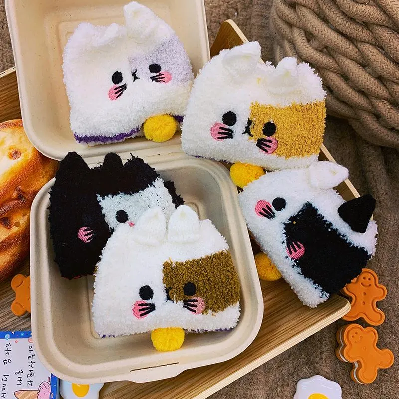 Stay Warm Cat Socks SD01497