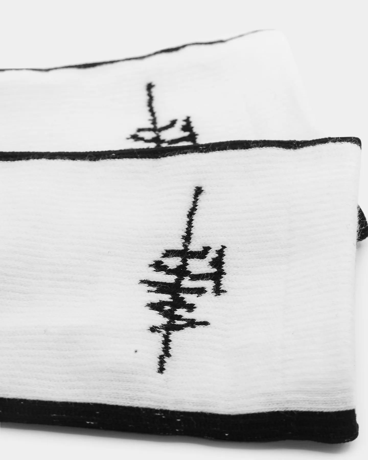The Anti Order Digital Art Society Socks White/Black