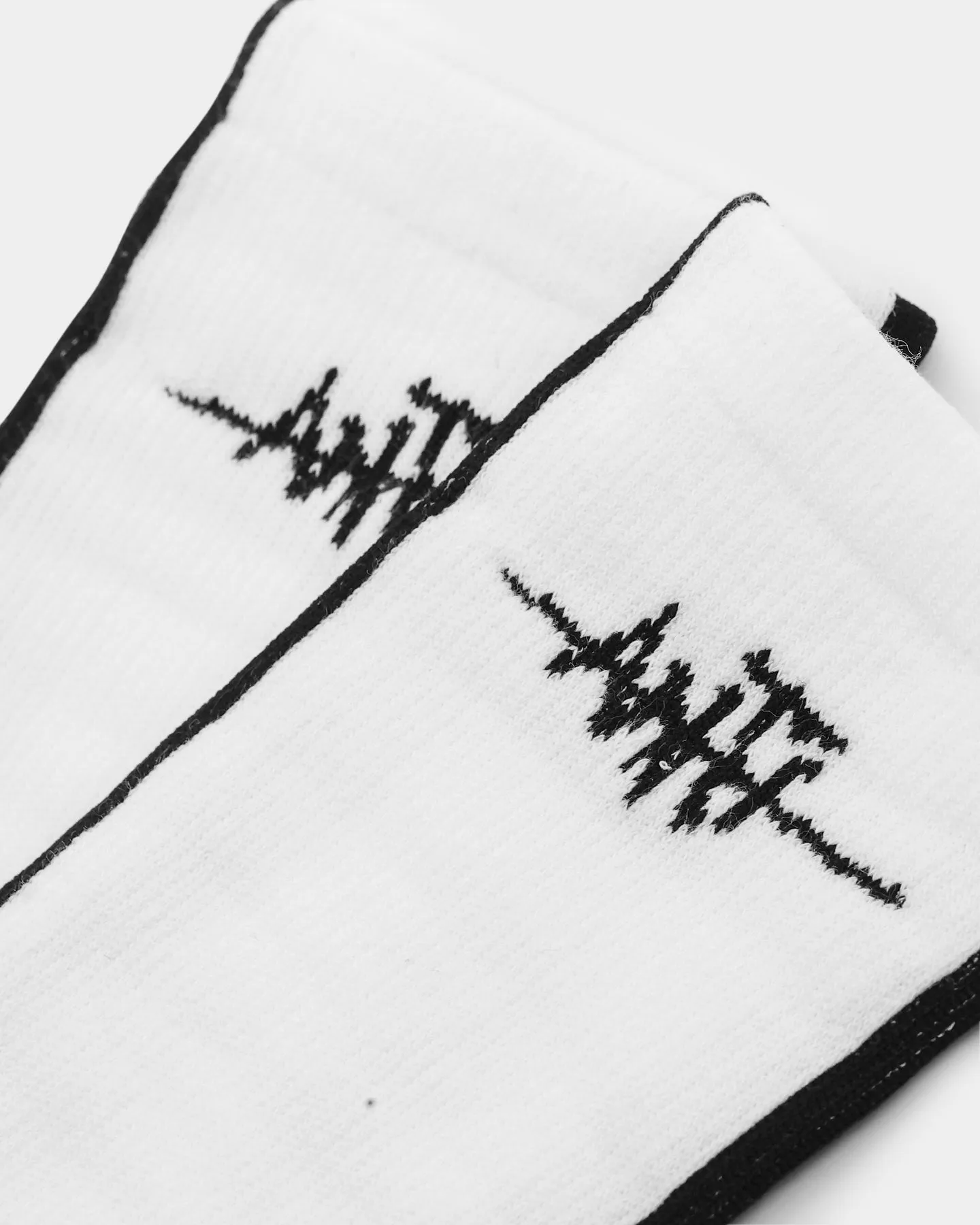 The Anti Order Digital Art Society Socks White/Black
