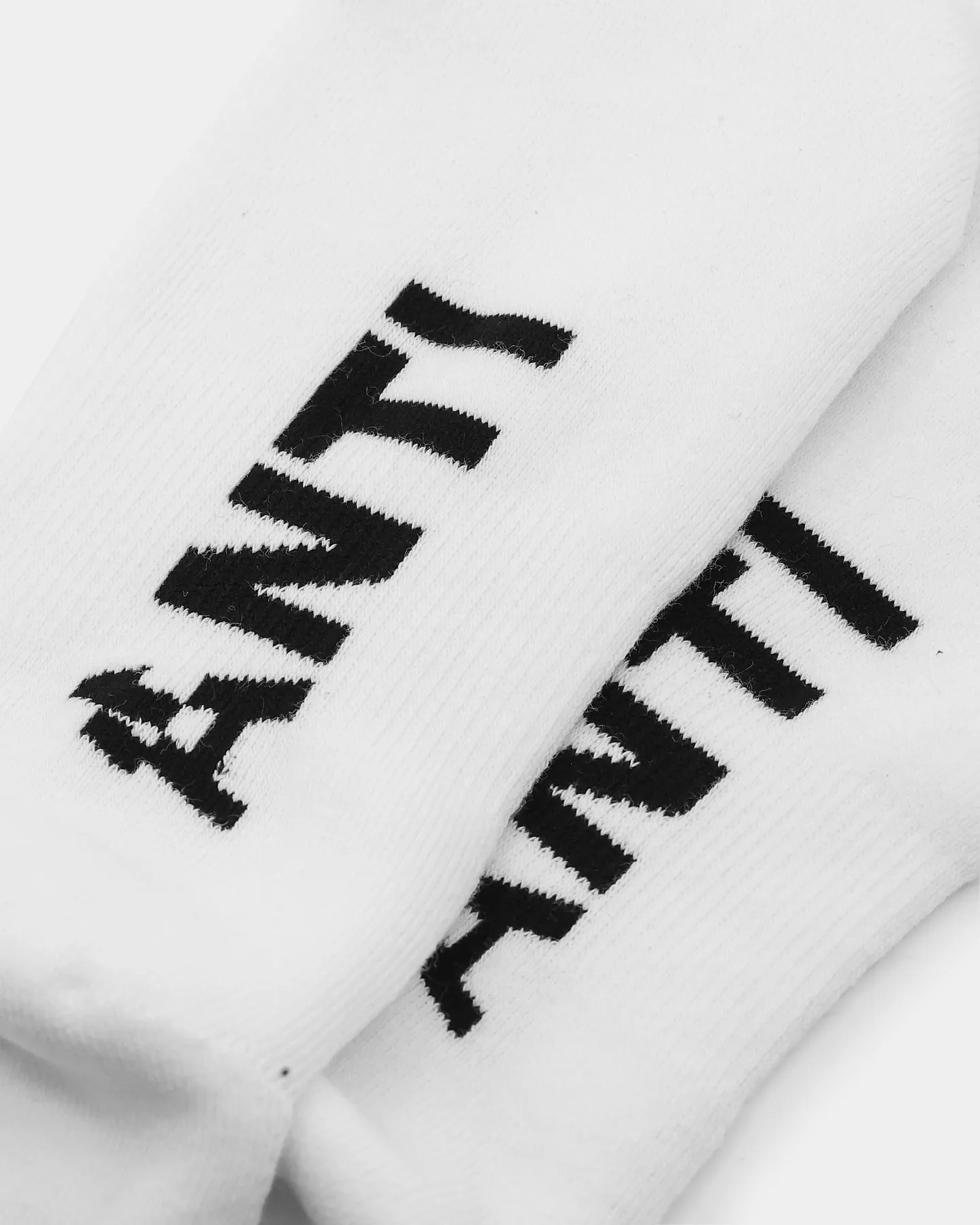 The Anti Order Digital Art Society Socks White/Black