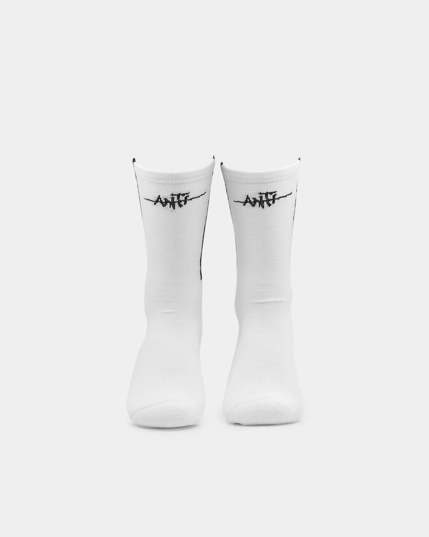 The Anti Order Digital Art Society Socks White/Black