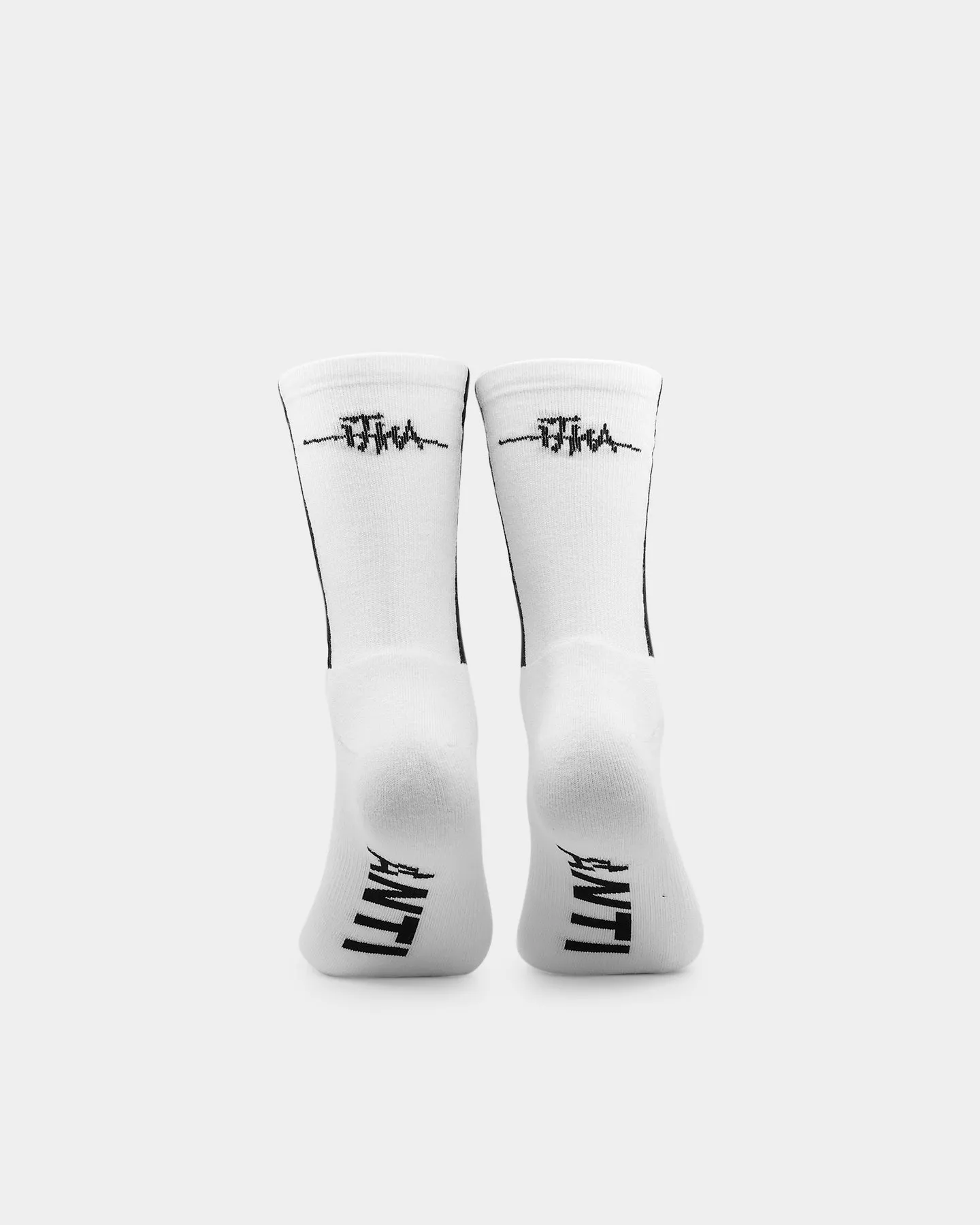 The Anti Order Digital Art Society Socks White/Black
