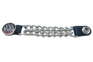 Vest Extender - Flame Red/Silver