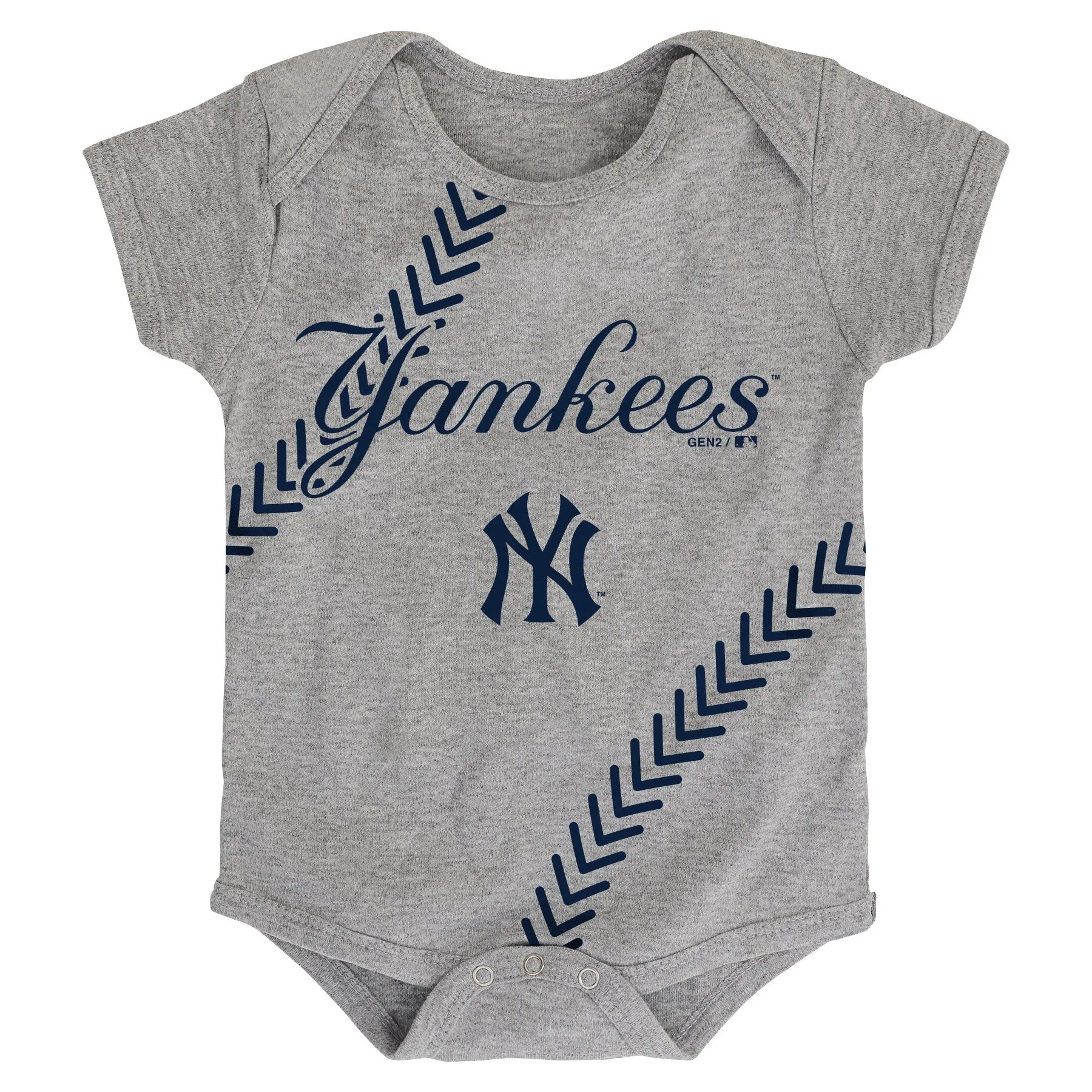 Yankees Fantastic Baseball Creeper Set