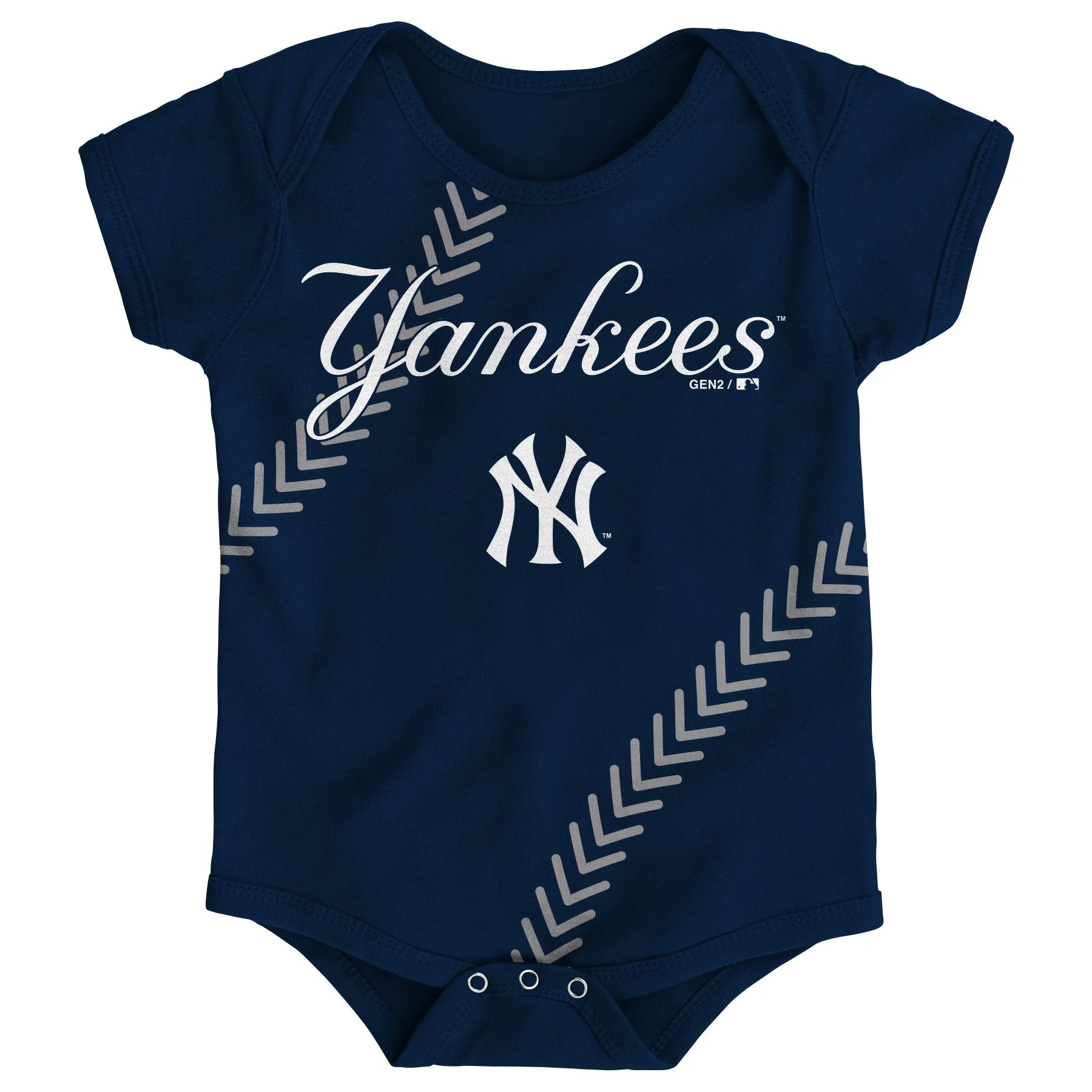 Yankees Fantastic Baseball Creeper Set