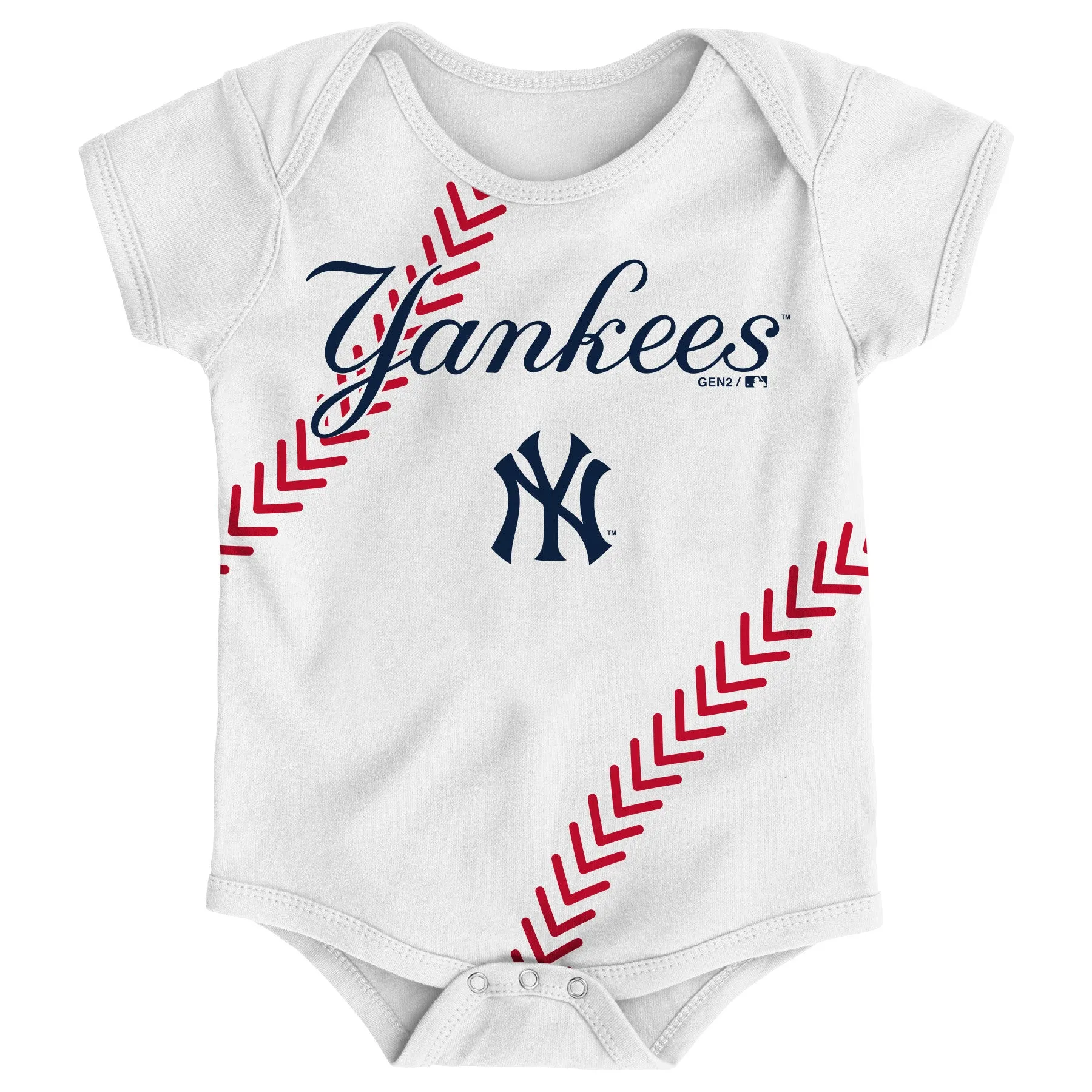 Yankees Fantastic Baseball Creeper Set